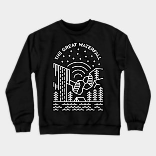 The Great Waterfall 3 Crewneck Sweatshirt